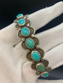 Native Turquoise cuff #35113