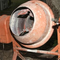 3.5 Cu Ft. Electric Cement Mixer Concrete Stucco Mortar