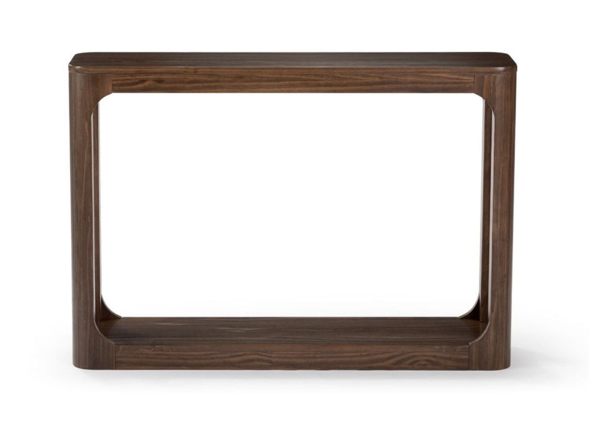 NEW! MAXWELL FURNITURE Forma 46″ Console Table in Walnut