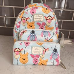 Loungefly Winnie The Pooh Bag And Wallet