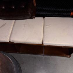 Bench With Pillows