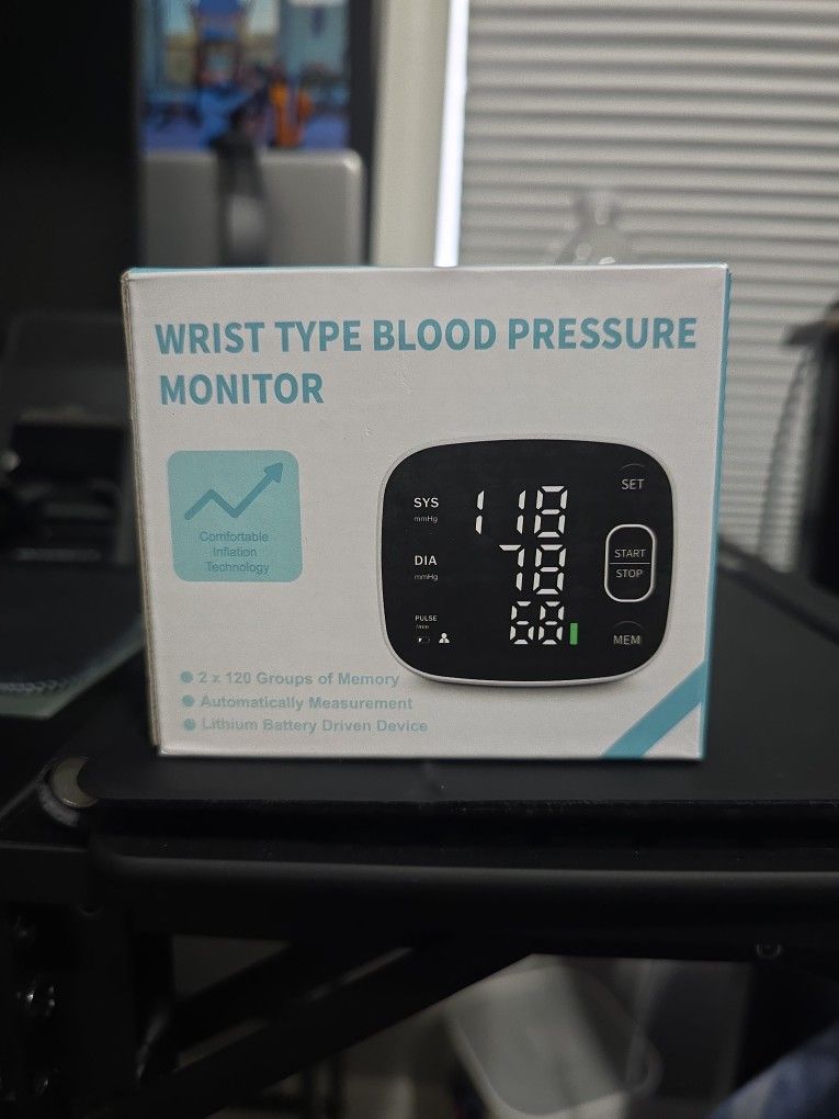 Wrist Type Blod Pressure Monitos
