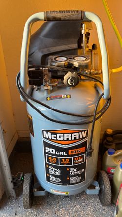 McGraw 20gal Compressor 135psi