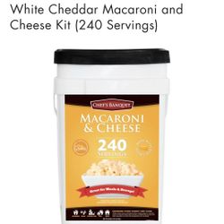 White Cheddar Macaroni and Cheese Kit (240 Servings