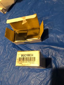 CRL BCG188BN  BRUSHED NICKEL SQUARE BEVELED 180 Glass To Glass clamp