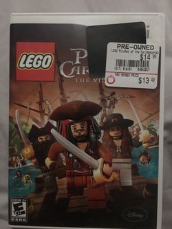 Nintendo wii LEGO pirates of the Caribbean