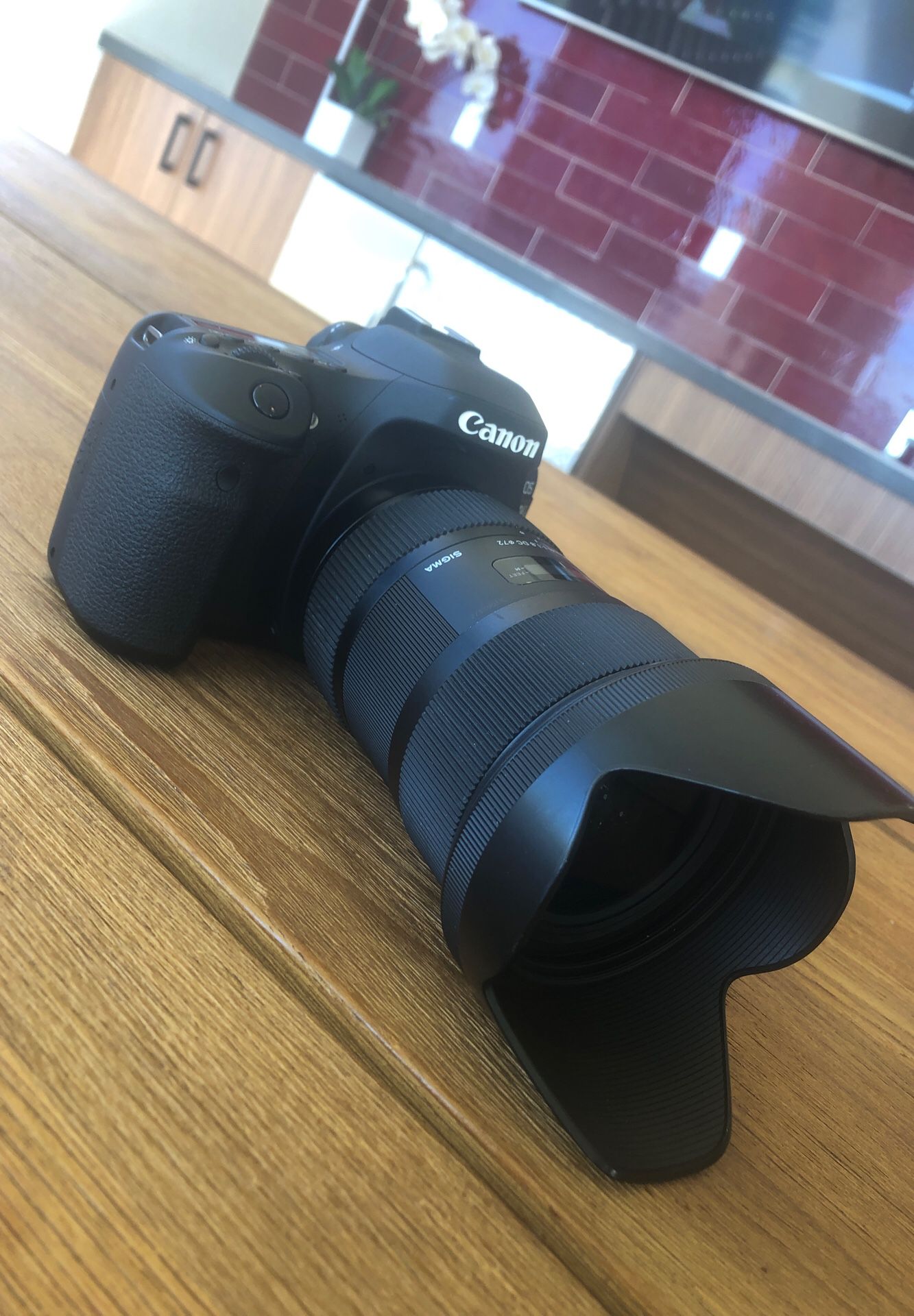 Canon 80D W/ 18-35mm sigma lens
