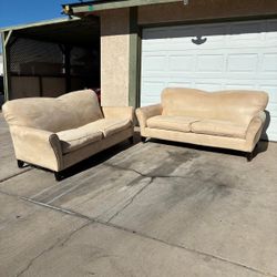 Two Pieces Of Couches 