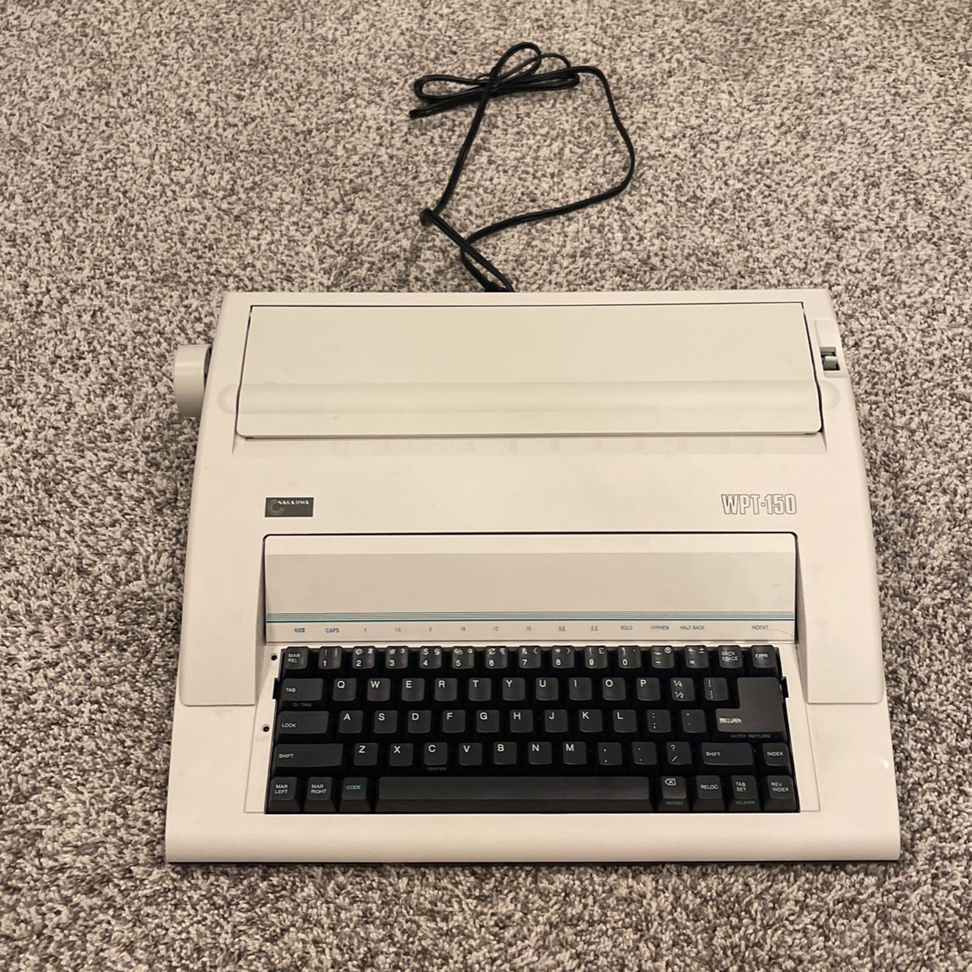 Nakajima WPT-150 Electronic Typewriter