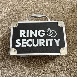 Wedding Ring Security Box