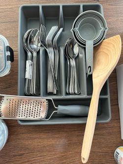 Kitchen Utensil Set with Drawer Organizer