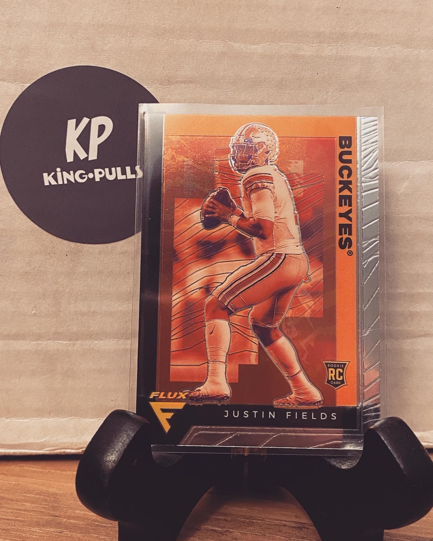 Justin Fields Rookie Card “Flux”