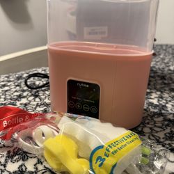 Nubite Baby Bottle Warmer and Sterilizer - Pink