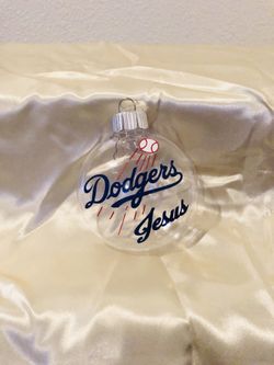 Los Angeles Dodgers Christmas Ornament