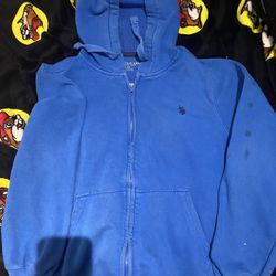 US polo Zip Up Hoodie
