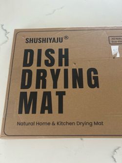 Dish drying stone MEW gray color