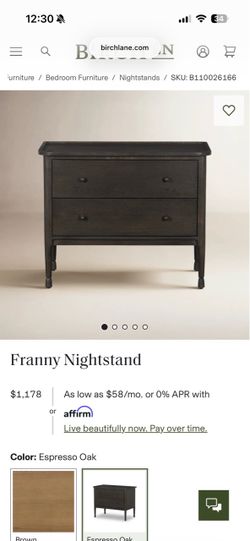 Amber Lewis franny nightstand