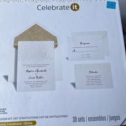 Invitation 30 Set Kit  