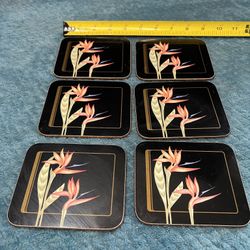 Bird Of Paradise Coaster Set (6)
