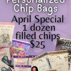 Personalized Chip Bags
