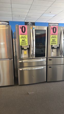 LG French Door Refrigerator Stainless Steel $1,100 LOWER THAN ORIG PRICE