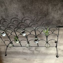 Black Metal Candle Holder