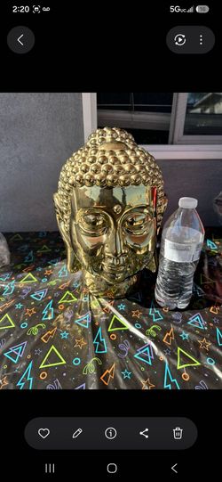 Household Decor Porcelaine Buddha Head