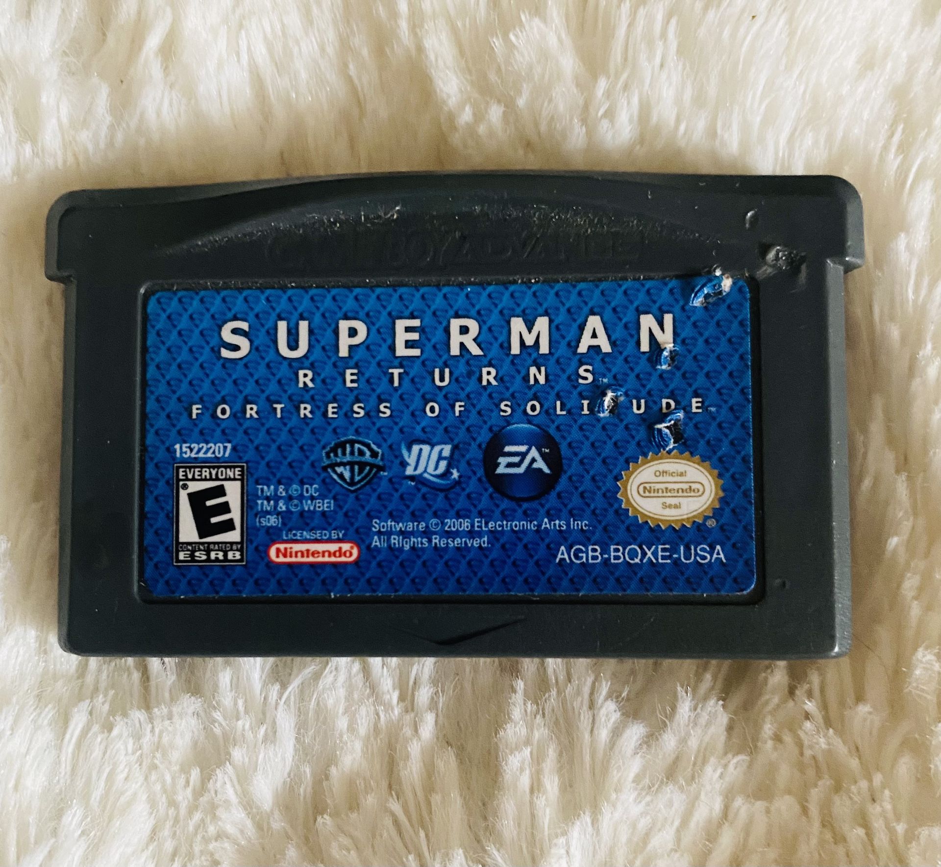 SUPERMAN RETURNS Nintendo Gameboy Advance