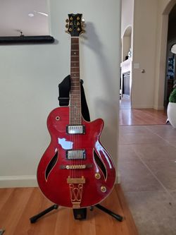 Electric acoustic guitar