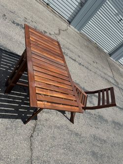 IKEA outdoor table and chair