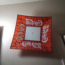 Coca-Cola lamp shade