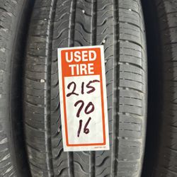 215/70/16 One Tire 