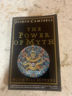 Joseph Campbell The Power of Myth Book with Bill Moyers Used Soft cover