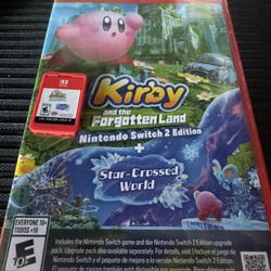 Kirby and the forgotten land nintendo switch 2 games