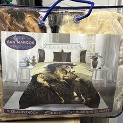 San Marcos Blanket Mexican Covija 
