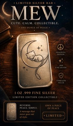 Mew Silver 1oz Fine Silver