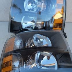 07-13 Chevrolet Silverado LED Headlights Luces Micas Calaveras Faros Faroles Focos Chevy