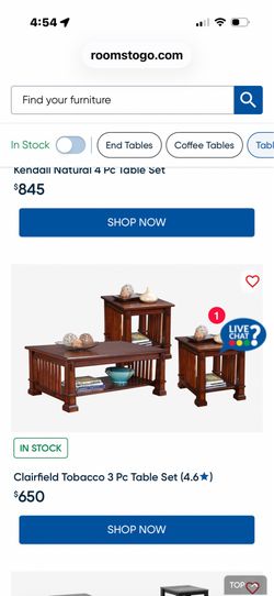 Living Room Furniture for Sale