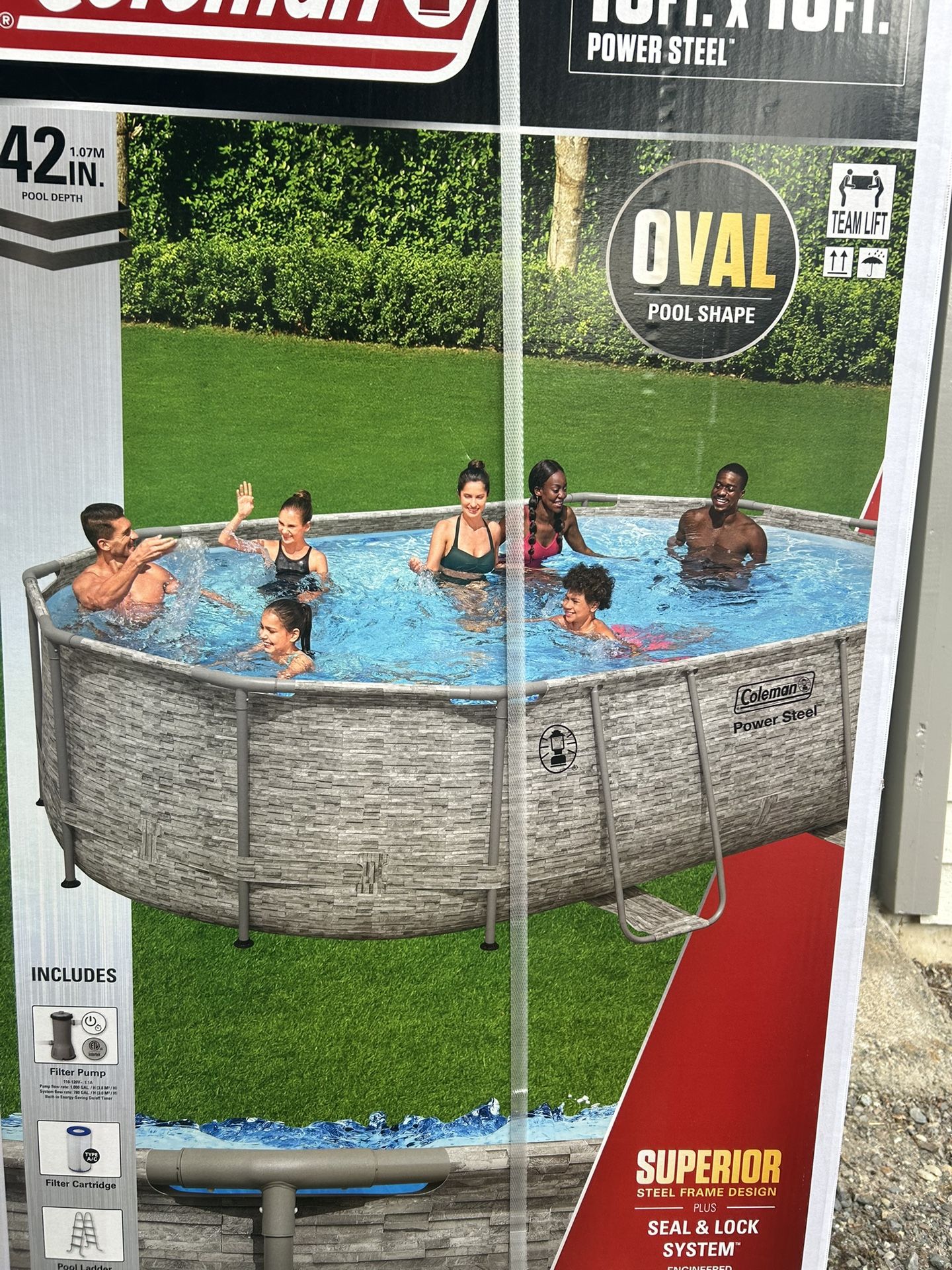Coleman Pool 16x10 Oval