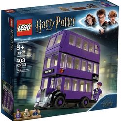 LEGO HARRY POTTER 75957 THE KNIGHT BUS RETIRED PRODUCT ALL PIECES  Product is built and can be picked up locally built or broken down if shipped.  Ask