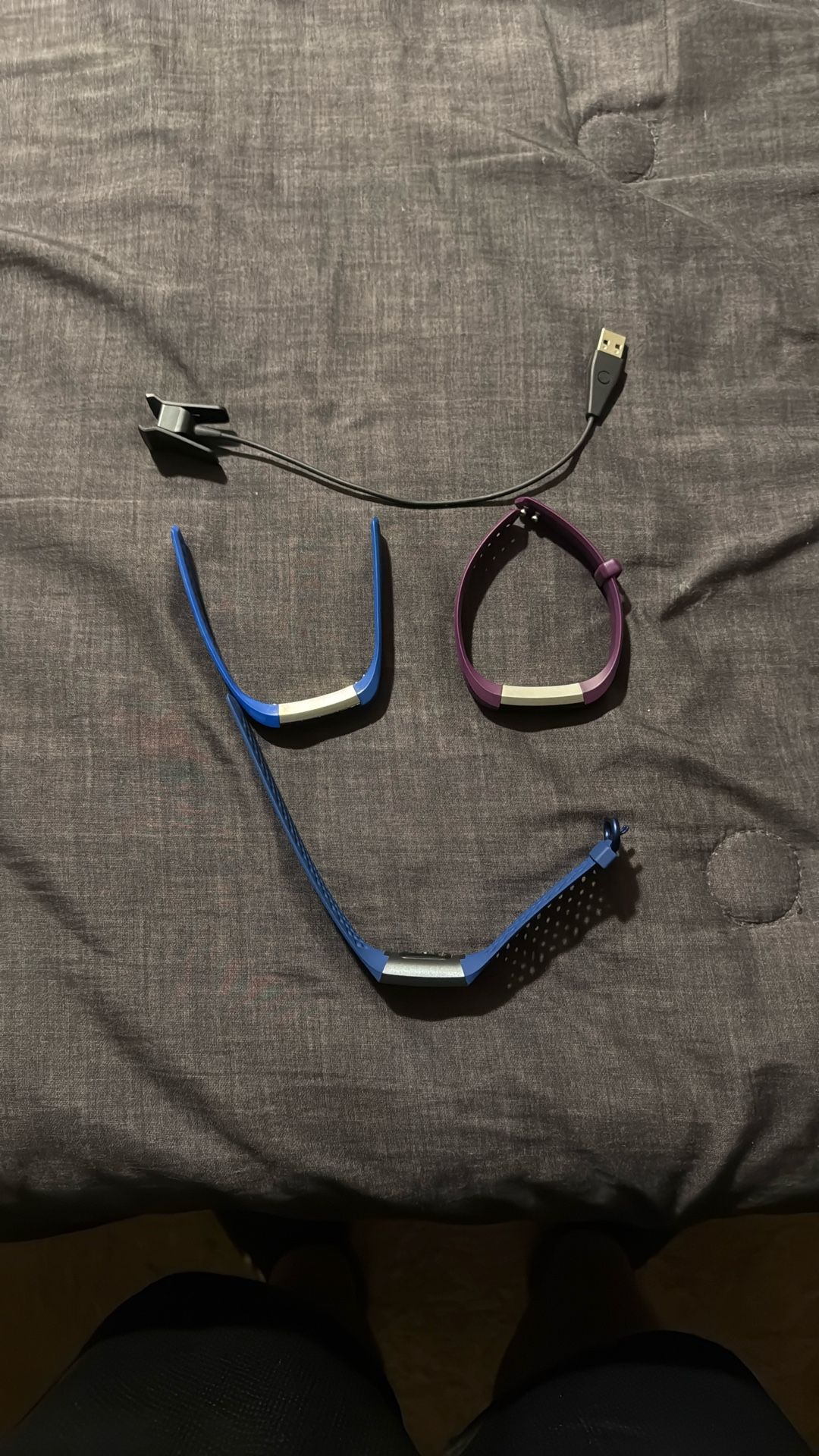 3 Fitbit’s With One Charger