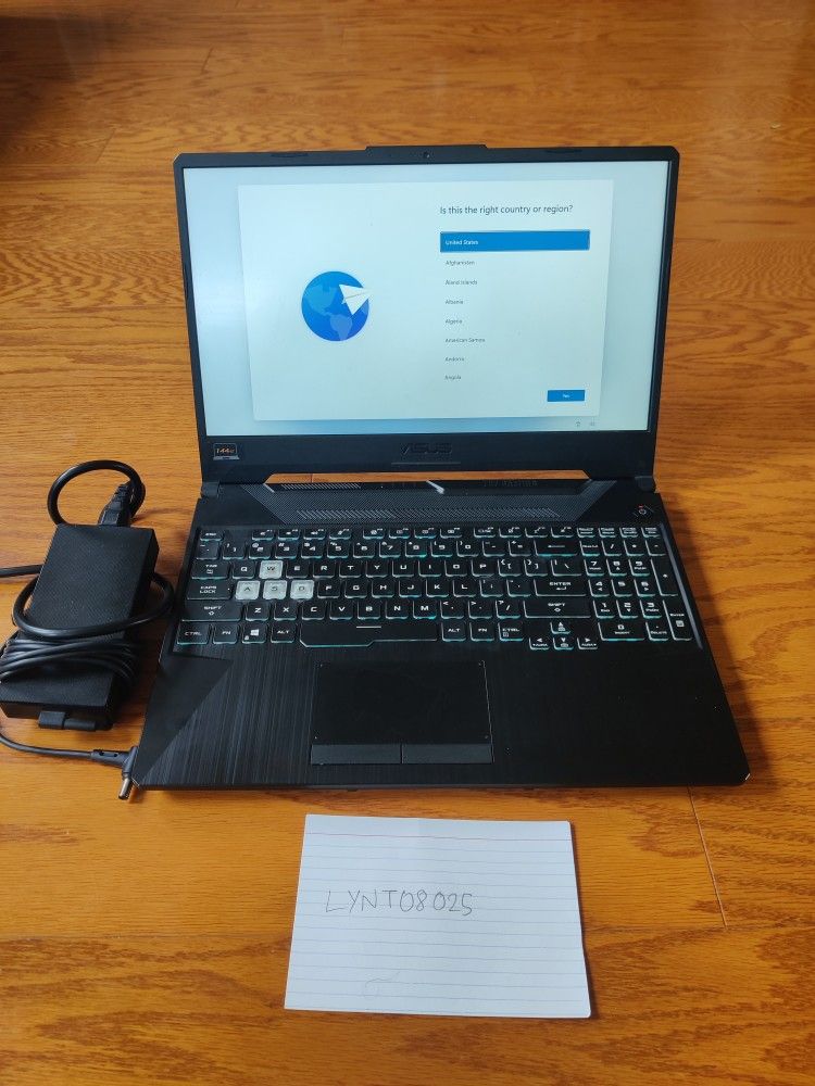 Asus TUF Gaming F15