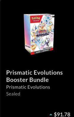 Pokémon Prismatic Evolutions Booster Bundle