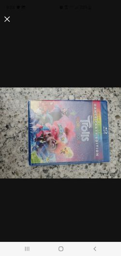 Trolls 2 World Tour Blu Ray New Sealed