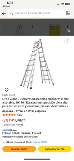 Little Giant Skyscraper Adjustable Multi-Position Ladder
