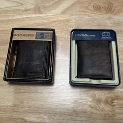 Dockers And Croft&barrow Trifold Wallet
