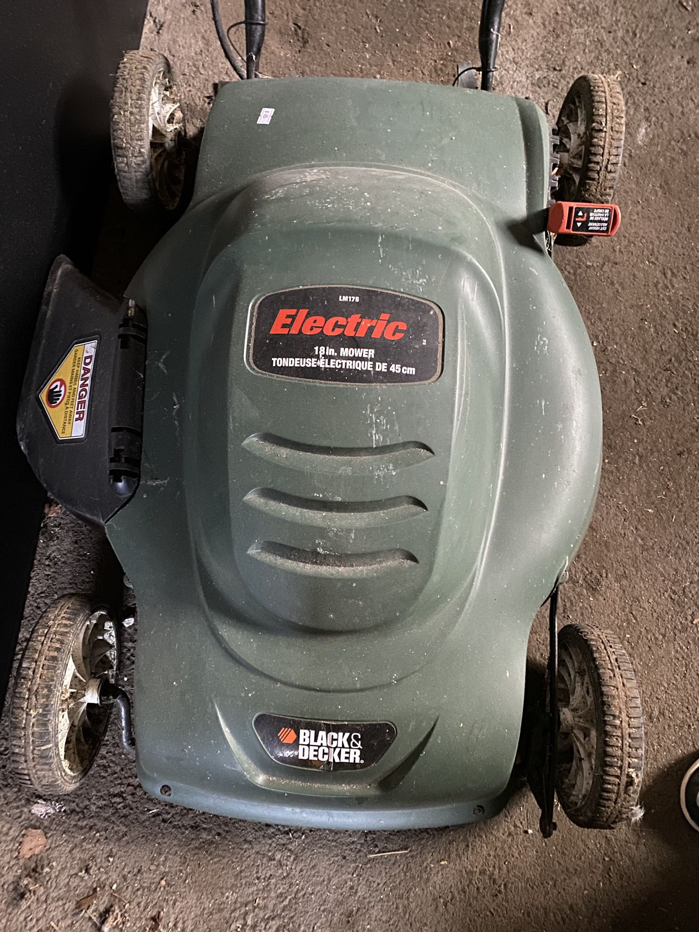 Black & Decker LM175 Electric Mower BigIron Auctions