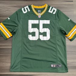 Nike On Field Za’Darius Smith #55 Green Bay Packers Jersey Men's XL 