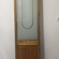 Wood Door Very Good Condition 80”-18”