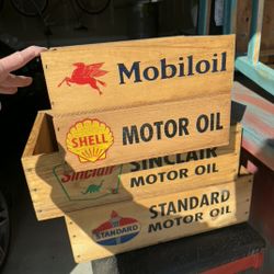 Wooden Box With Gas Lago 